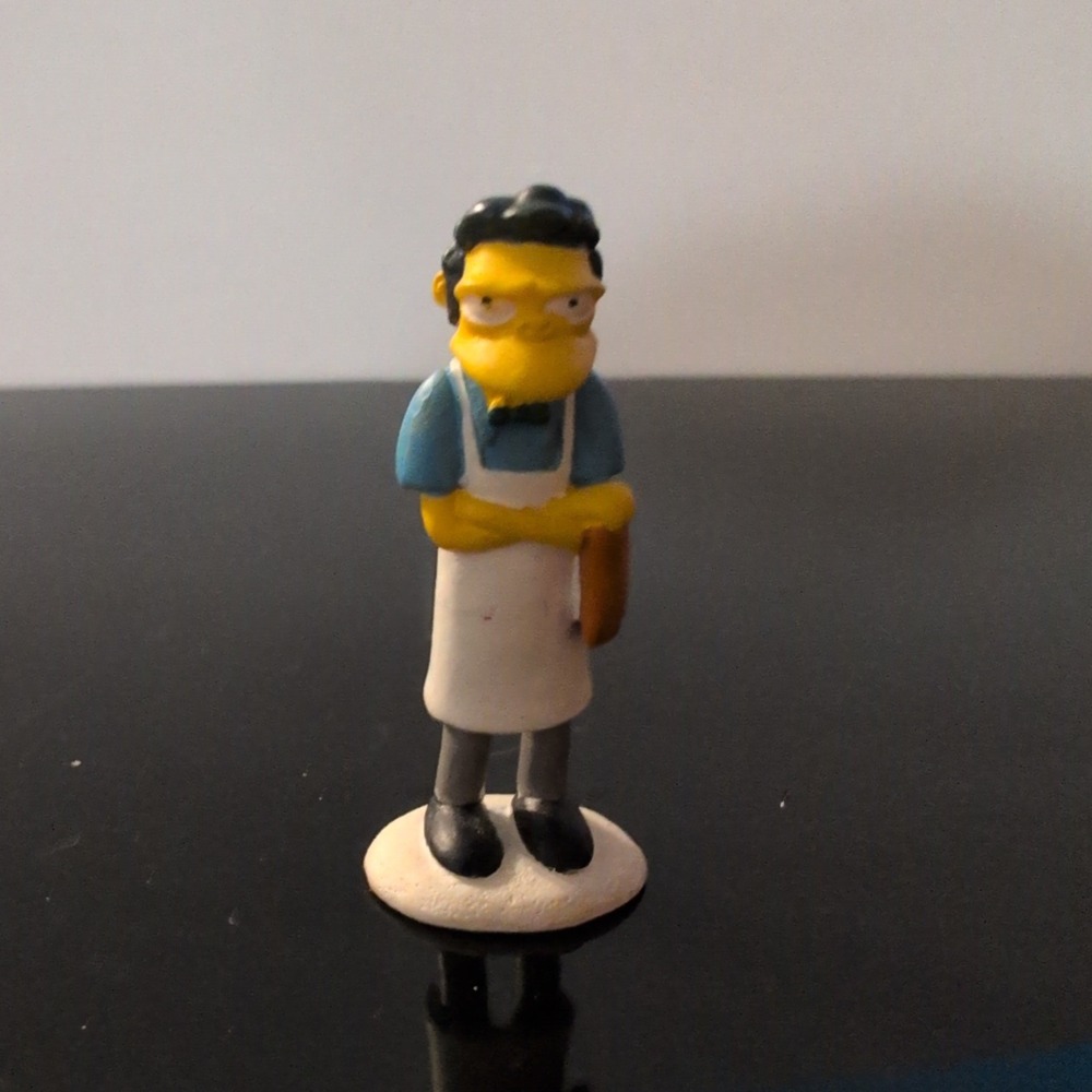 The Simpsons Moe Hawthorne Village Christmas Figurine 2004 91819D Matt Groening - Picture 1 of 5